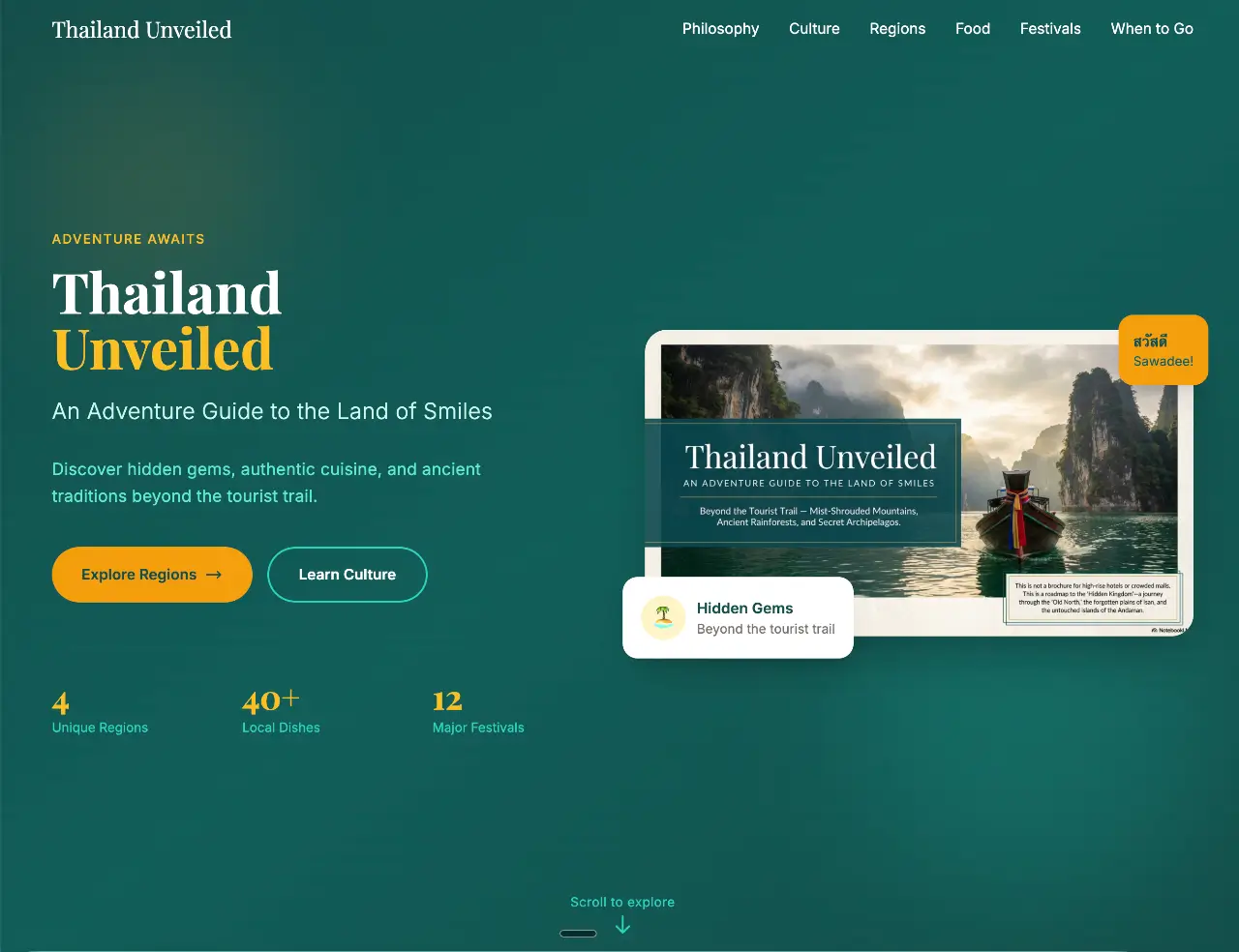 Explore Thailand 